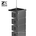 ZSOUND large-scale bi-amp two way single 12inch line array speakers audio sound system